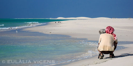 Oriol Alamany fotografiando Isla de Socotra Yemen