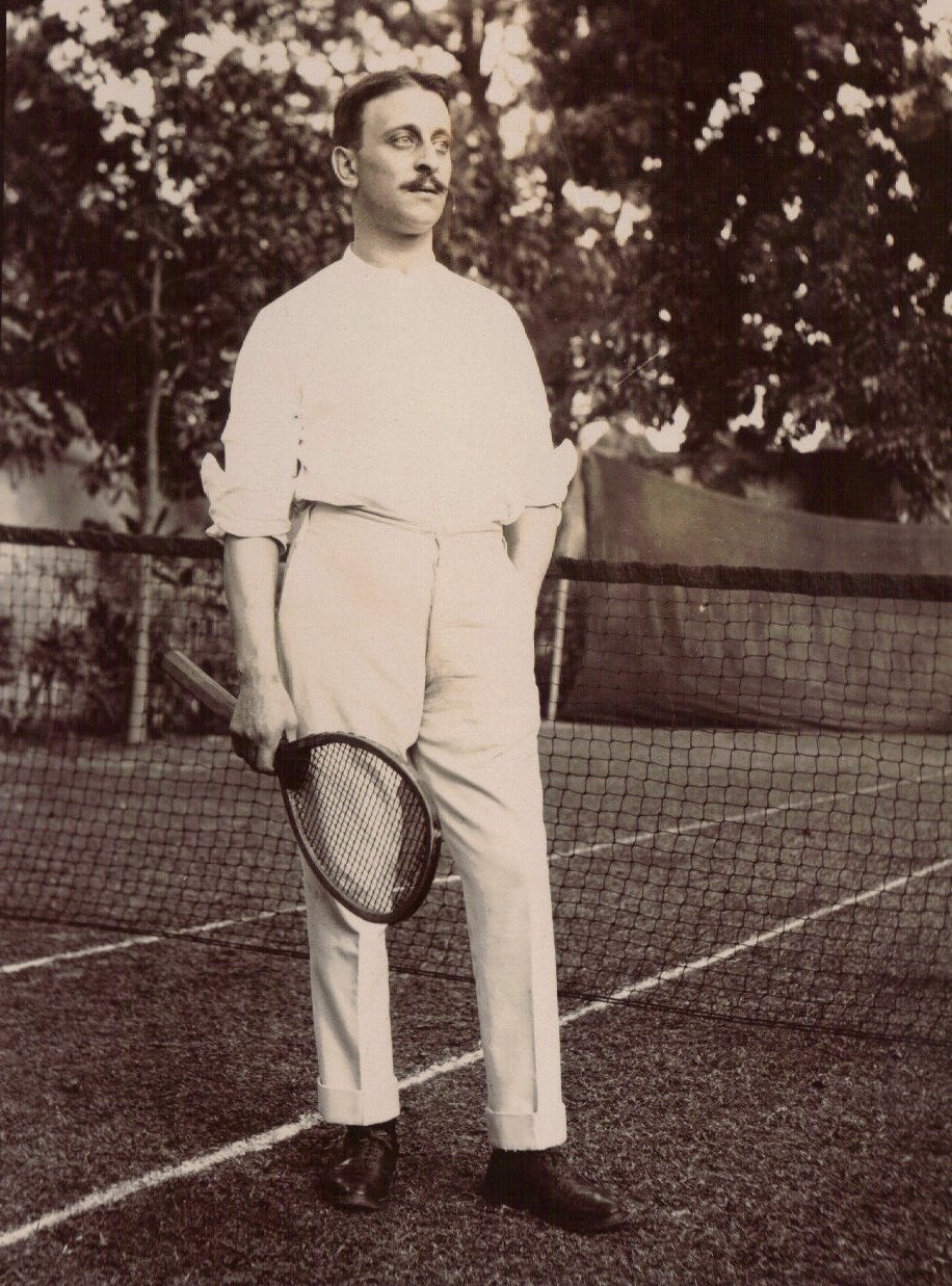 Tennis Player, Calcutta c.1903