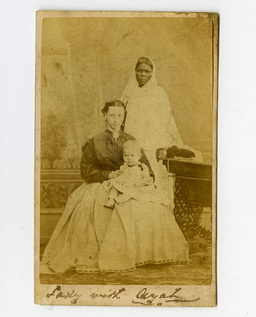 Lady with child and Ayah - 1860s