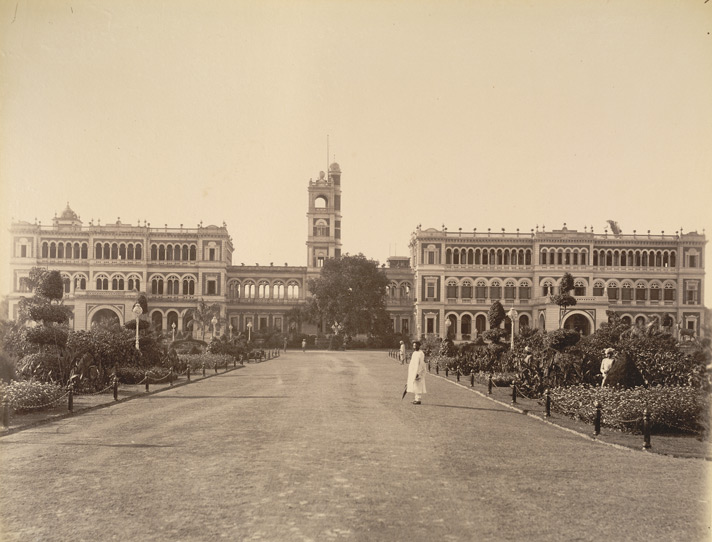 Makarpura Palace, Baroda 1895 Old Indian Photos
