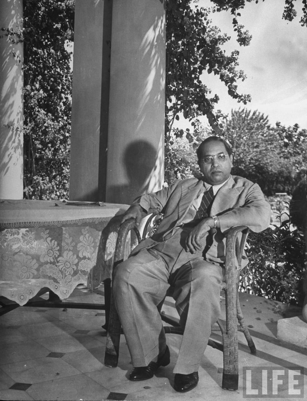 Dr. Bhimrao Ramji Ambedkar at home - 1946