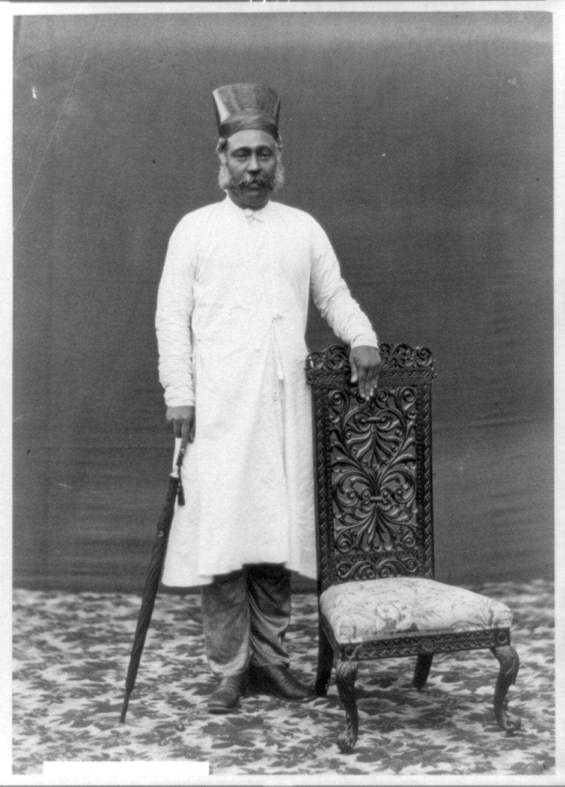 Standing Portrait of a Indian Man - Date Unknown