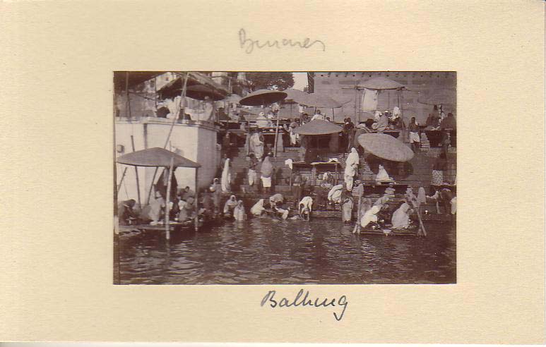 Bathing at Varanasi Ghat