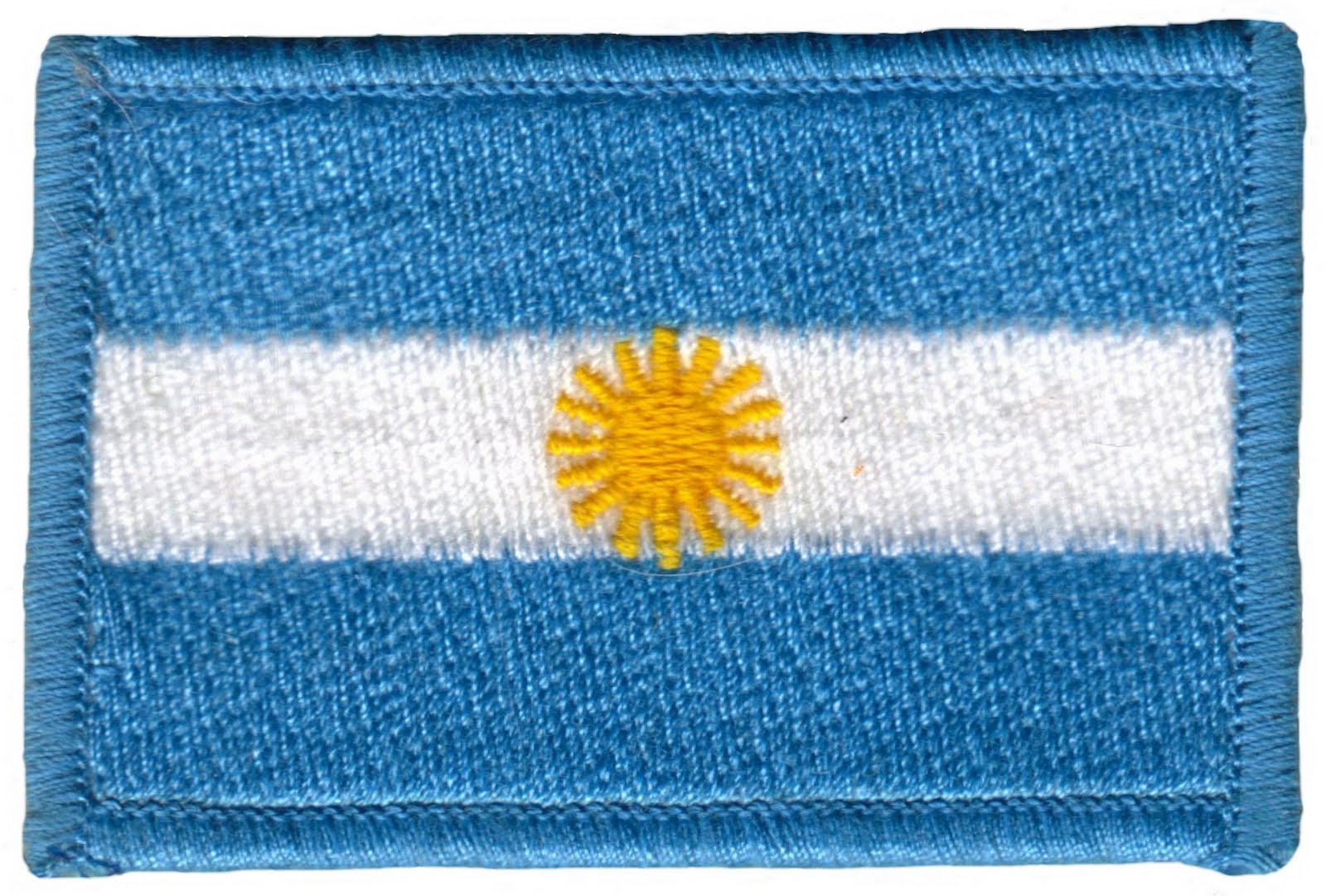 Parches de las Fuerzas Armadas Argentinas: Bandera Argentina (1)