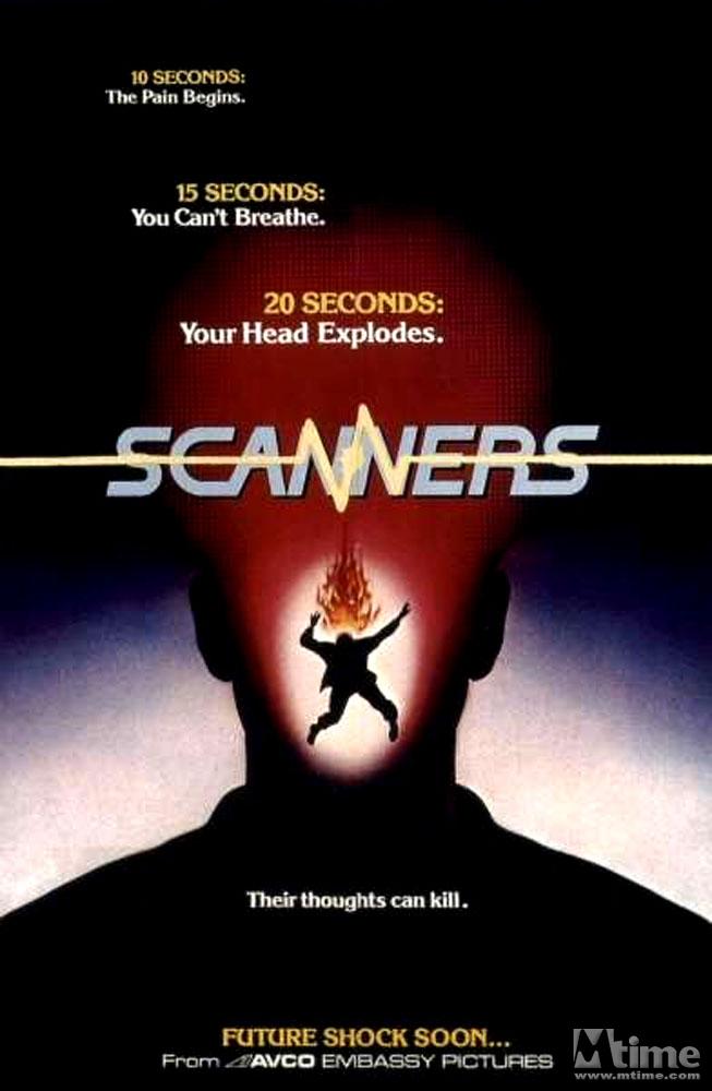 FANTASMATADERO CINE FANTÁSTICO SCANNERS (David Cronenberg, 1981)