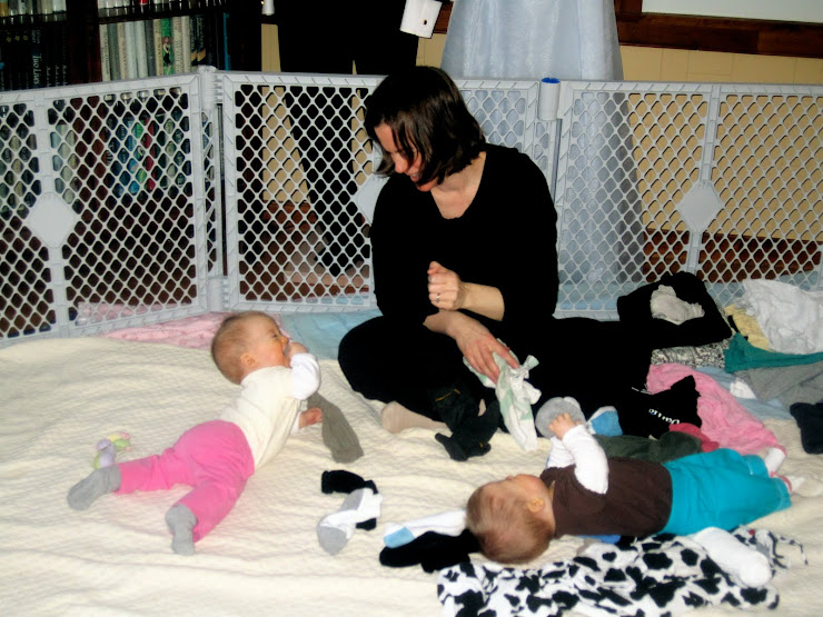 Laundry time is playtime too