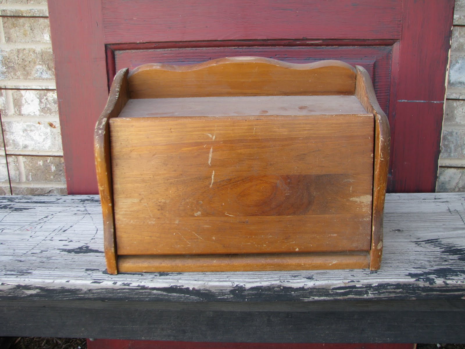 2 Door Charger >> Remodelaholic | Bread Box Makeover & Ideas For Other Uses 2 Door Charger >> Remodelaholic | Bread Box Makeover & Ideas For Other Uses