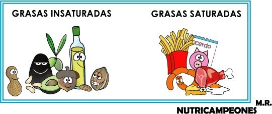 Que significa grasas insaturadas