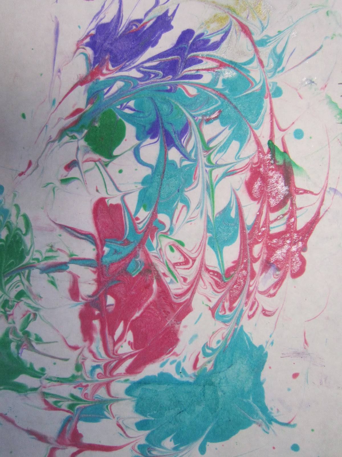 Playfully Learning Shaving Cream Art