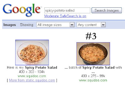 google image search spicy potato salad