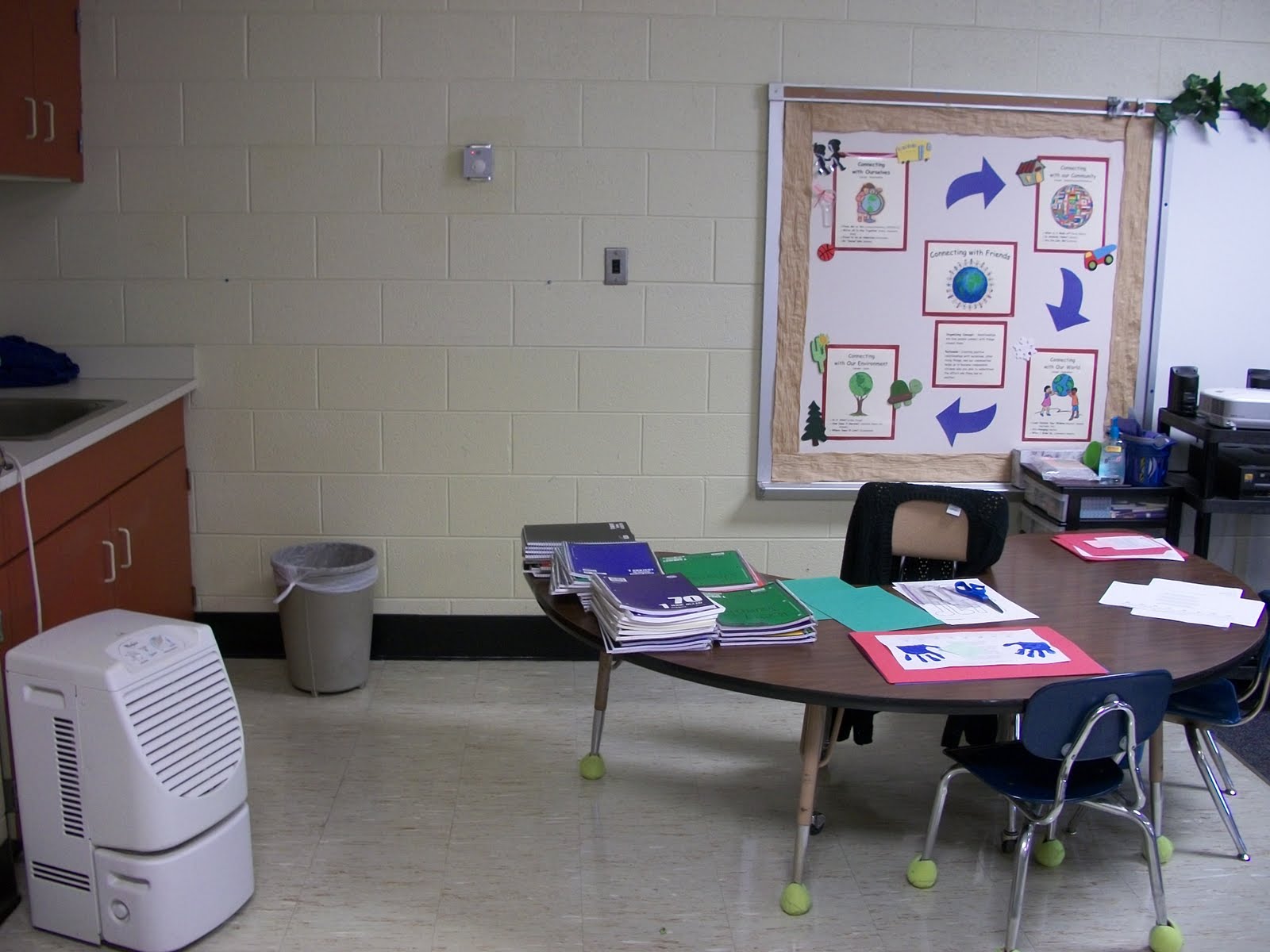 Ms. Sharp's Kindergarten Class What does our classroom look like?