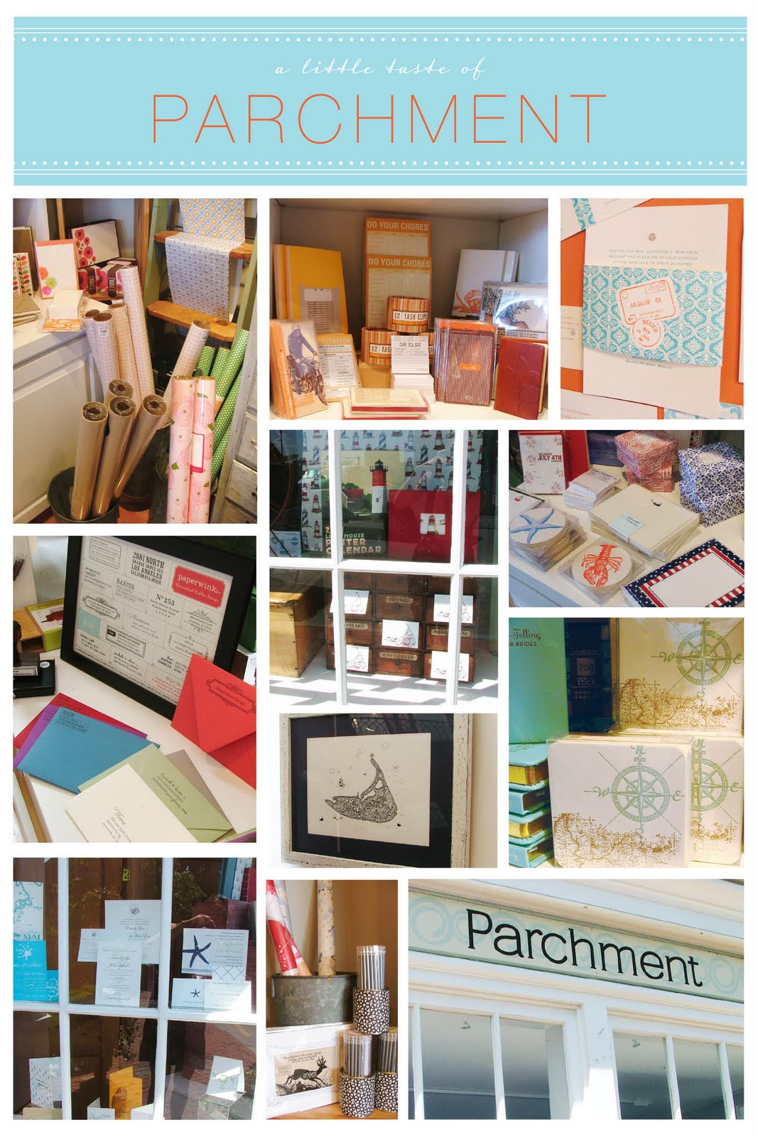 Parchment Nantucket to Parchment!