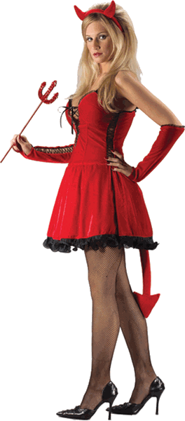 Desire4mo Princess of Darkness Devil Costumes for Women