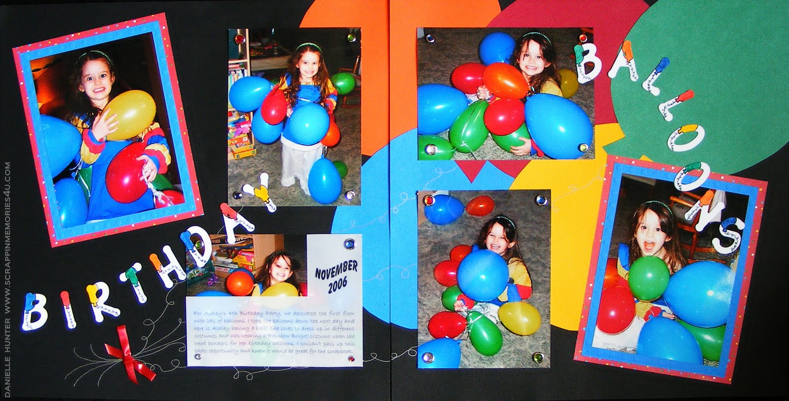 Snap & Scrap Birthday Scrapbook Layouts & Party Photo Tips