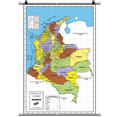 Mercenarios en Colombia: 1996 - 2011 / Mapas de Colombia y región del ...