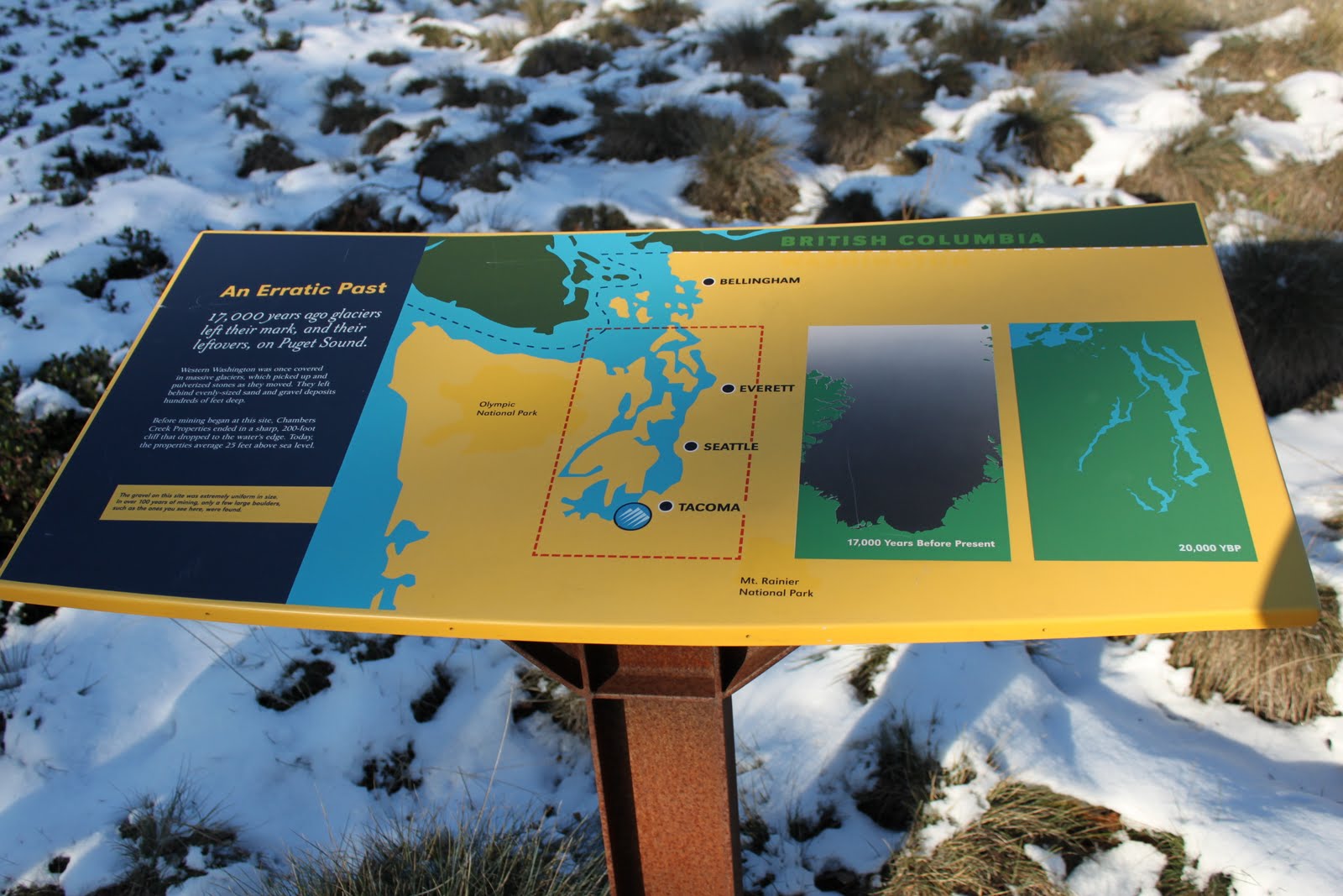 Russman's spot: Point Defiance Washington