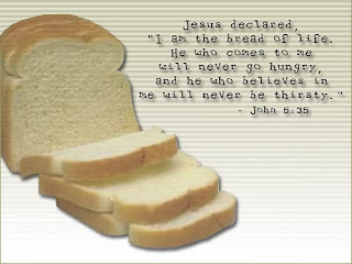 i am the bread comes to go and he who believes in me will never be verse pictures of Jesus Christ religious free download Christian inspirational images