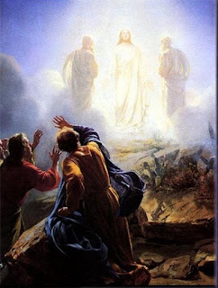 Jesus Christ as jesus christ ascension into heaven and angels in the sky photo free download religious image