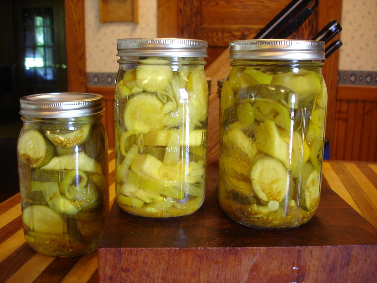 Just NY Food Summer Squash Pickles