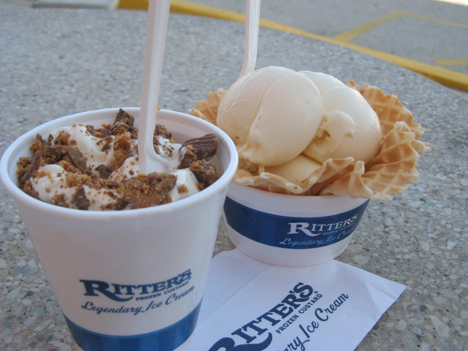 Hungry in OTown Ritter's Frozen Custard