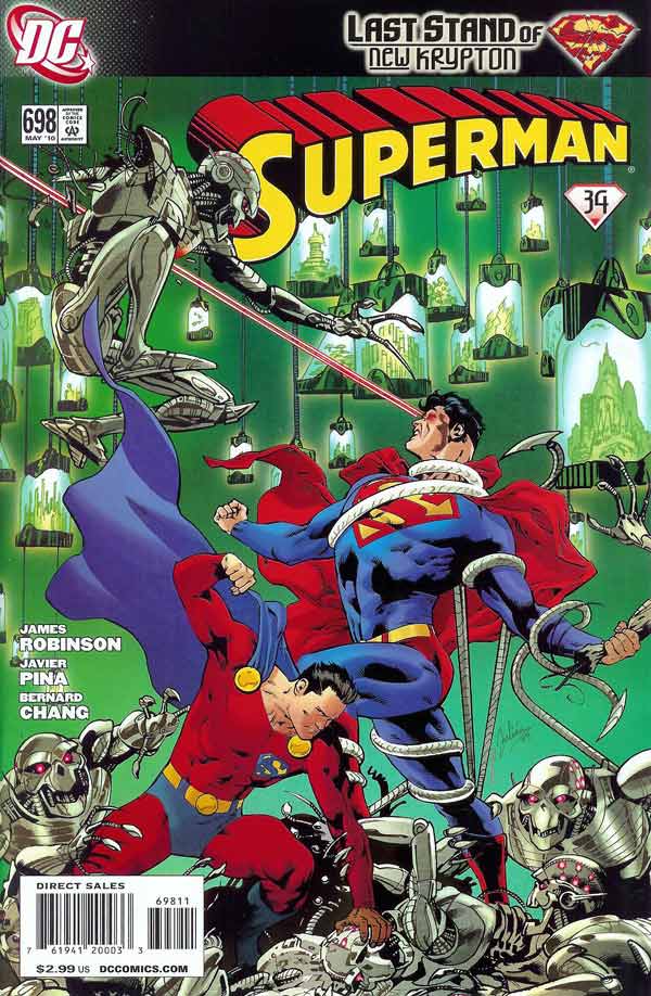 Supergirl Comic Box Commentary: Review: Superman #698