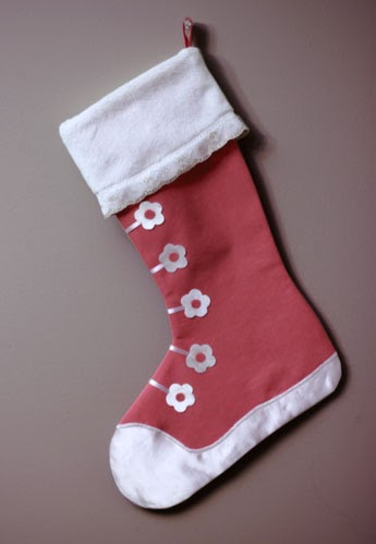 Just tutorials: Christmas stocking for a little girl