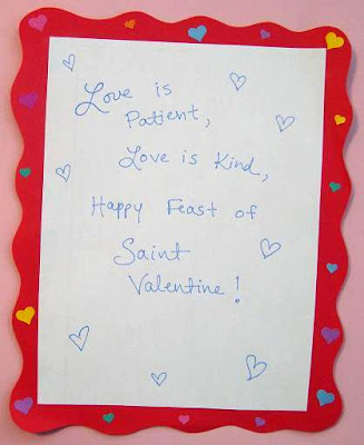 Love is patient, love is kind, happy feast of Saint Valentine