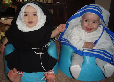 DIY Nun Costume for Babies