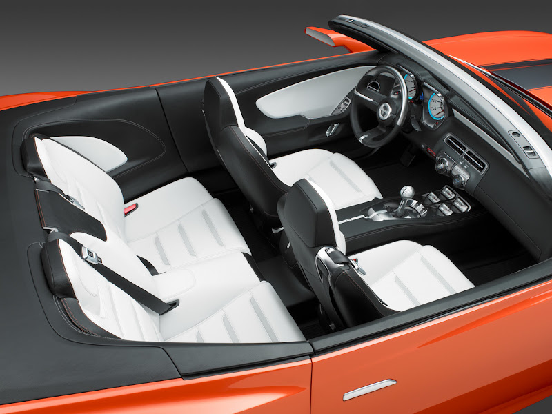 2013 Camaro Convertible Interior Design