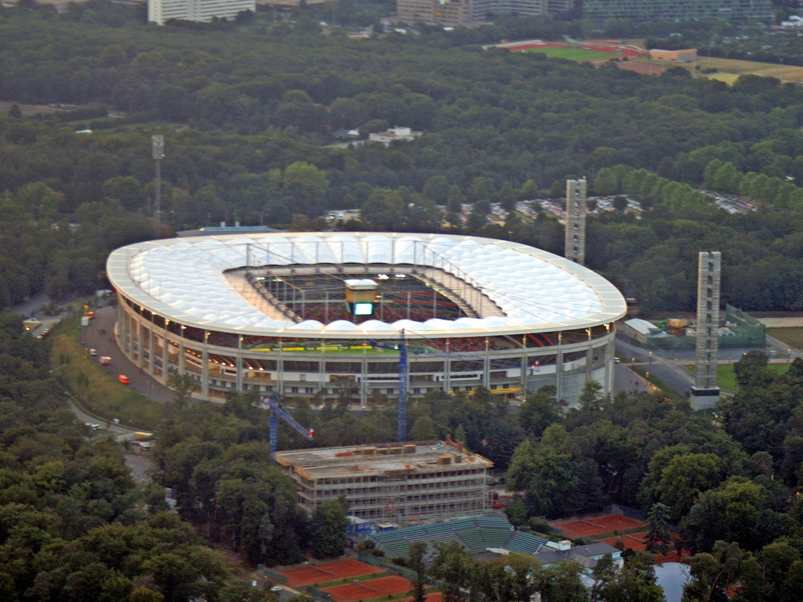 Estadio Commerzbank Arena de Frankfurt JetLag