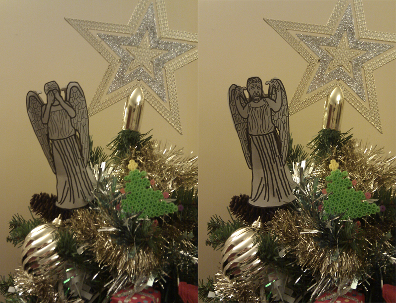Questions Nobody Asked Weeping Angel Christmas Tree Topper Questions Nobody Asked Weeping Angel Christmas Tree Topper