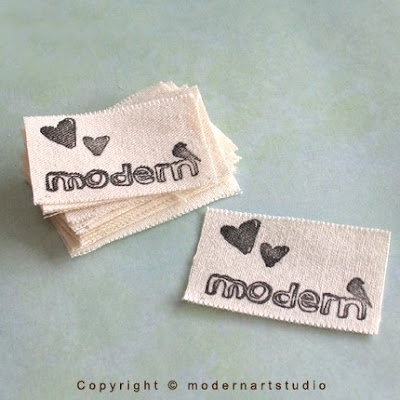 Shabby Vintage Mom: Hand Stamped Fabric