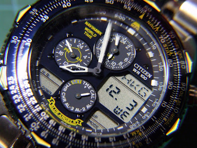 citizen blue angels titanium