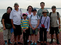 Dr Yaacob Ibrahim, Minister for the Environment and Water Resources, Singapore, with family and friends