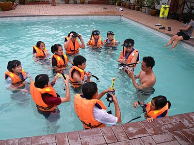 Snorkelling Training