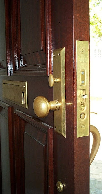 Mortise Lock "As if it grew out of the door."