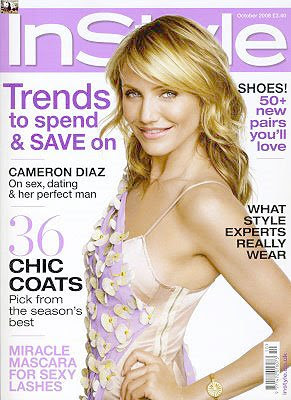 Cameron Diaz Instyle Magazine