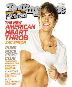 Zac Efron Rolling Stone Magazine