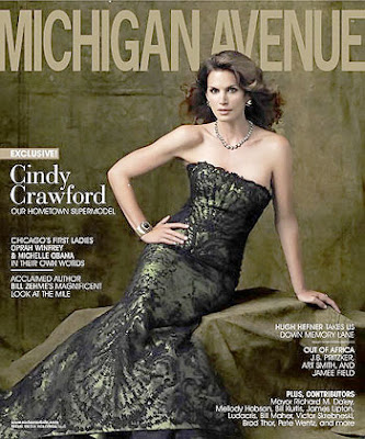 Cindy Crawford Michigan Avenue Magazine