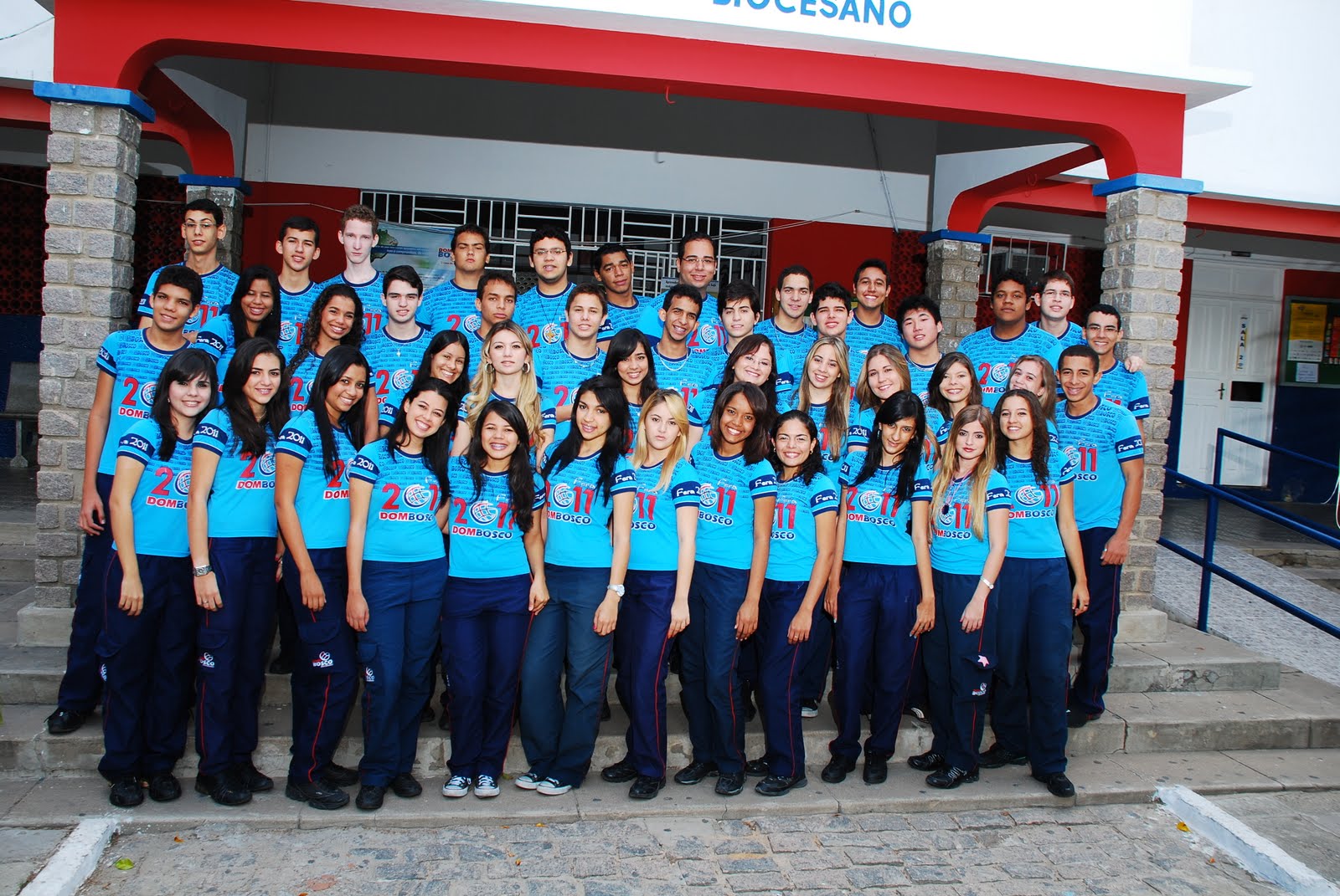 COLEGIO DOM BOSCO - PETROLINA: ALUNOS DOS TERCEIROS ANOS