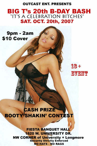 Big T's B-Day Bash