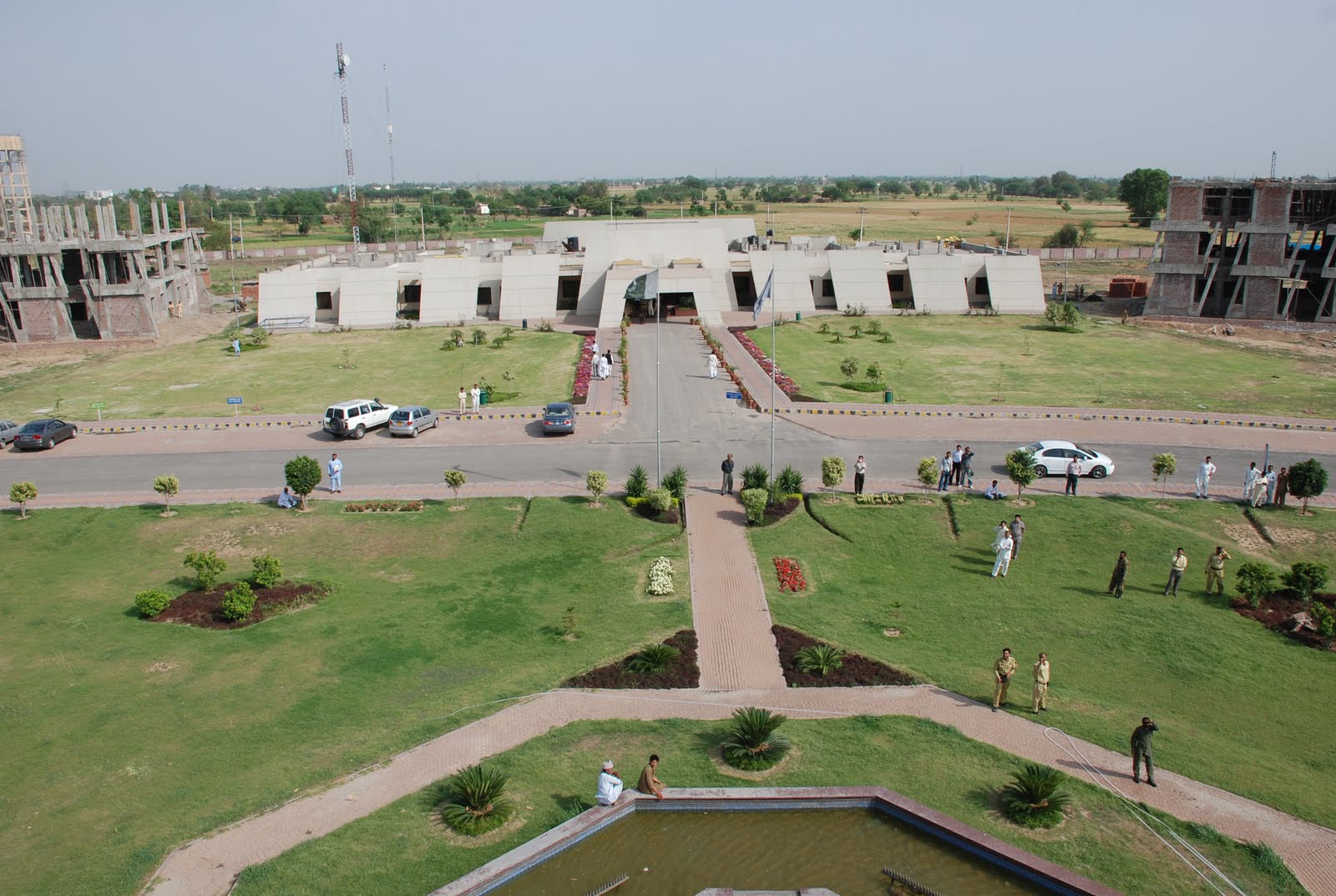 Hot News Aerial View of University of Gujrat
