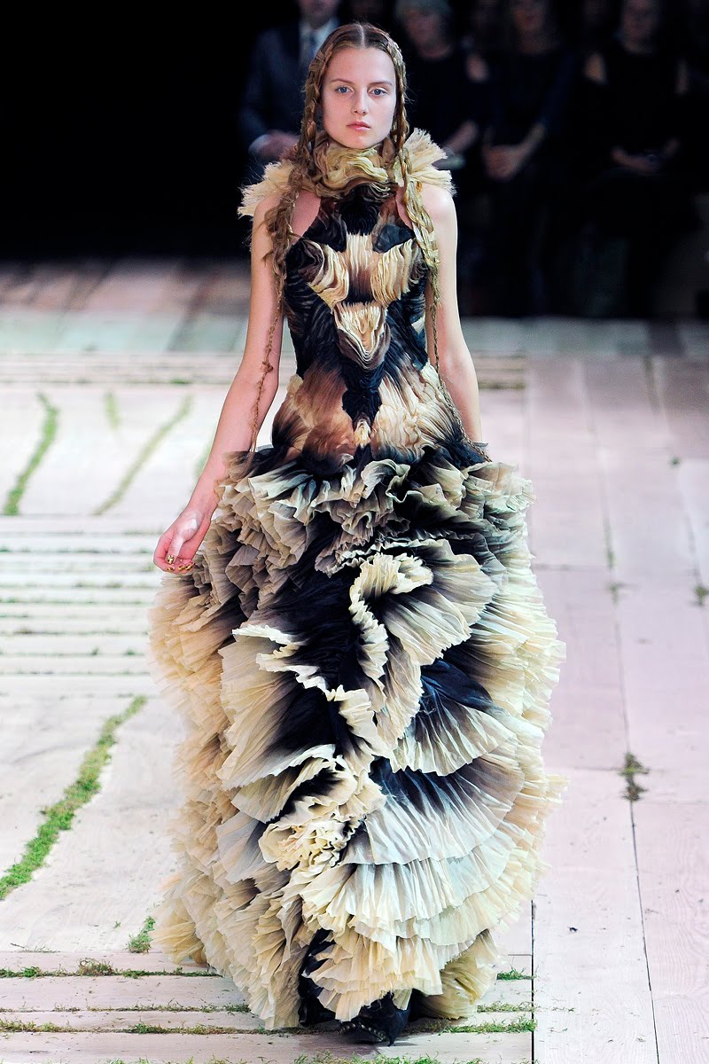 fashion beyond fashion: Alexander McQueen spring 2011 by Sarah Burton