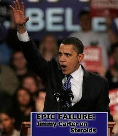 Obama list of failures, worse failure than Jimmy Carter