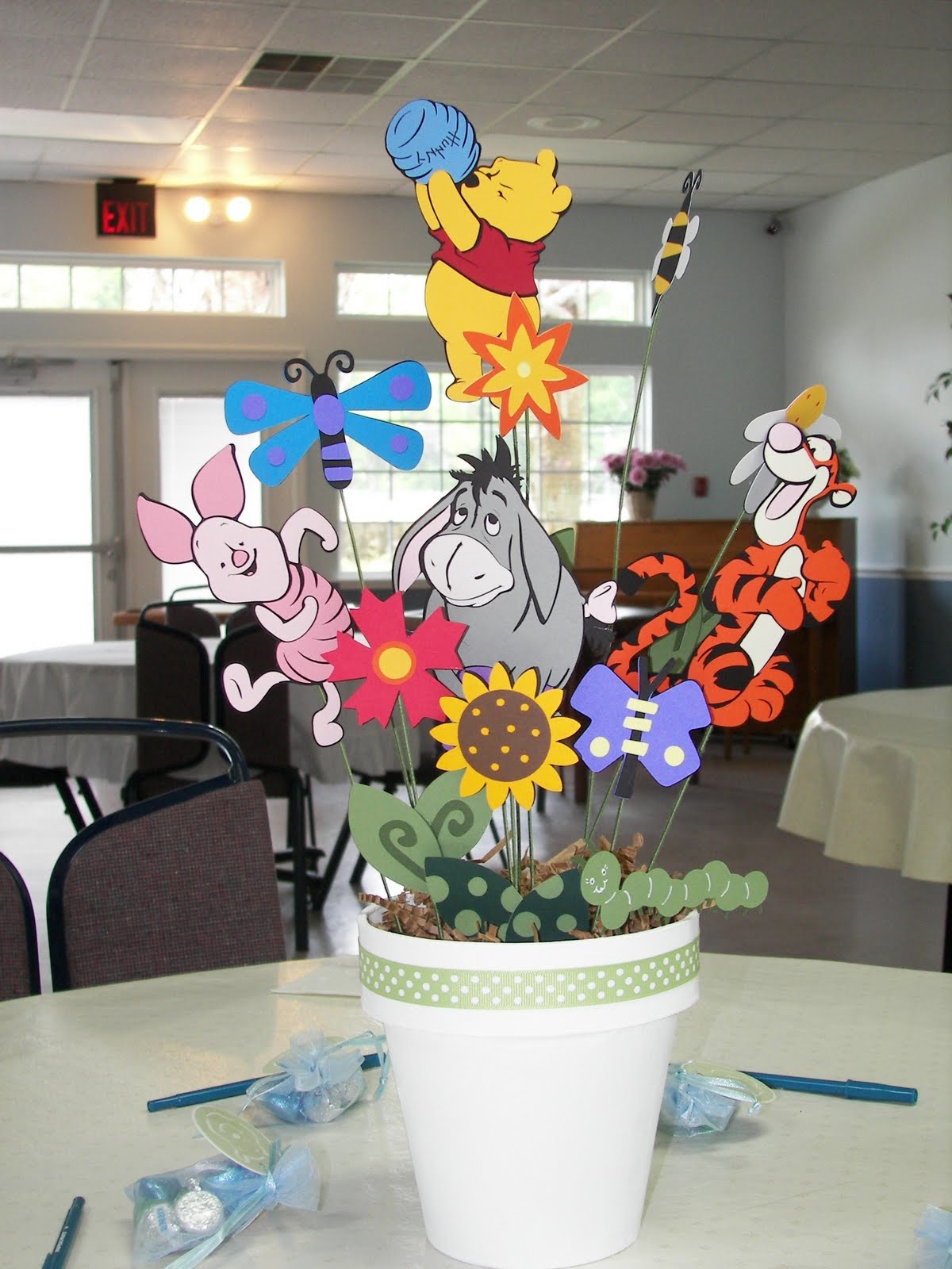 Musings of a Crafty Mom Winnie the Pooh themed Baby Shower