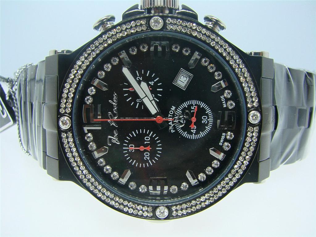 joe rodeo black diamond watch
