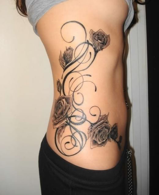 black rose tattoo Tattoos are a decorative art form and is growing in