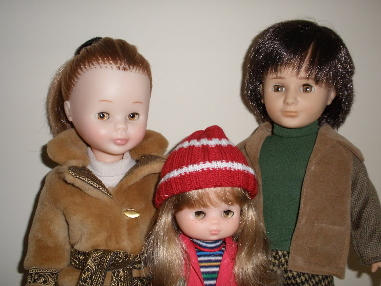 Nancy, Lucas y Lesly de mi infancia