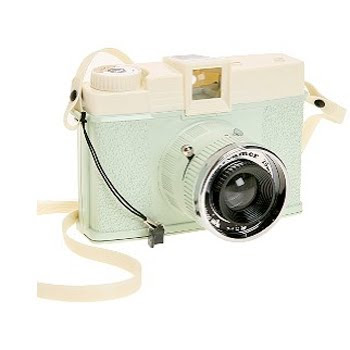 Pretty pastel Diana camera