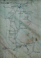 The Map of Badui (Baduy) land 